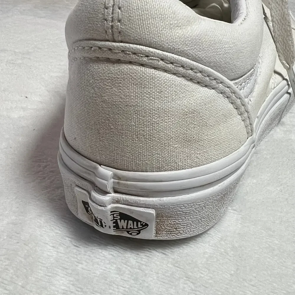 Vans Unisex Low Top Sneakers Size Men's 5.5/Women's 7 Casual Preppy Minimalist